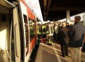 Feuer in Toilette des S-Bahn Zug Koeln Kalk Trimbornstr  P08